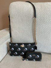 Coach Bramble Rose Crossbody Bag & Matching Wallet Set picture