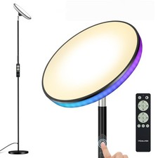 WOWLUMEN UFO Floor Lamp 71in, Upgraded 42W 3700LM LED Torchiere Floor Lamps picture