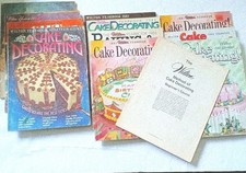 Lot of 11 Wilton Cake Decorating Year Books 1970's To 1990's  picture