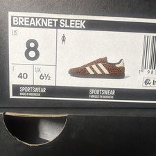 New with box Adidas Breaknet Sleek Women’s Size 8, Leopard Dusky Bronze picture