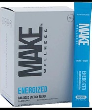 Make Wellness Energized Balanced Energy & Focus Drink Mix Raspberry 30 Servings picture