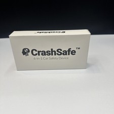 CrashSafe 6 in 1 Car Safety Device Window Breaker Seat Belt Cutter Light + More picture