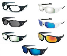 MCR Crews Swagger SR1 Safety Glasses, Sporty Sunglasses, ANSI Z87.1 picture