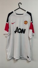 Manchester United Away Shirt 2010 / 11 Official Nike XL Excellent picture