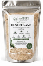 Premium Desert Sand 6 lb Natural Decorative Sand Terrariums Succulents Vase picture