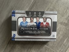 2025/26 TOPPS UEFA CLUB COMPETITIONS MUSEUM COLLECTION SOCCER HOBBY BOX picture