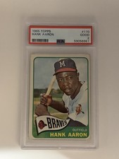 1965 Topps - Hank Aaron #170 picture