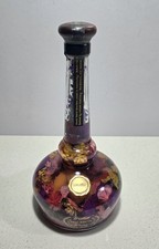 Upcycled Willett Bourbon Bottle Floral Herbarium Gothic Botanical Decor OOAK picture