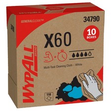 WypAll X60 Reusable Task Wipe 8.34