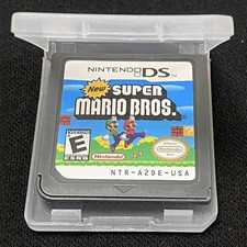 New Super Mario Bros. DS Game Card for DS 2DS 3DS NDS DSI NDSI XL Lite Tested picture