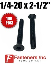 (Qty 100) 1/4-20 x 2 1/2