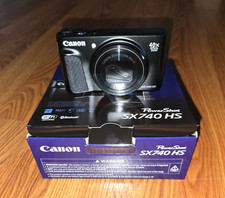 Canon PowerShot SX740 HS Digital Camera Black Brand New picture
