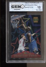 1996-97 Shaquille O'Neal Stadium Club Special Forces #SF5 Gem Mint 10 LA Lakers picture