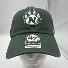 Northwest Missouri State Bearcats Hat Cap Strap Back Green  Football 47 Clean Up picture