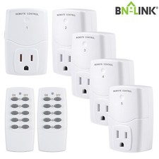 BN-LINK Wireless Remote Control Outlet Switch Power Plug In for lights LED bulbs picture