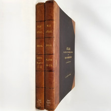 Civil War Atlas 1895 Official Records Union Confederate Armies 2 Vol Maps picture