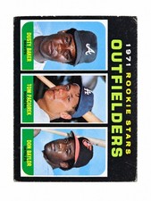 Dusty Baker ,Don Baylor Rookie 1971 Topps Baseball Card High Number No Crease picture