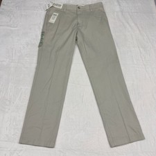 New Dockers Pants Mens 30x30 Tan Easy Khaki Chino Preppy Stretch Business Casual picture