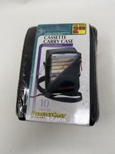 Vintage Discwasher Cassette Carry Case Perfect Case 10 Capacity New Sealed 1997 picture
