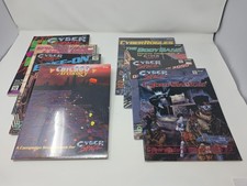Cyber Space RPG I.C.E. Book Lot -  8 Books Including Sealed Chicago Arcology picture