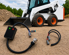 Two Channel Attachment 7 Pin Controllers for Bobcat ™ loaders CAN BUS + Pigtails picture