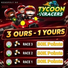RACERS MONOPOLY GO EVENT - September  24th.  30K POINTS/RACE 🔥 picture