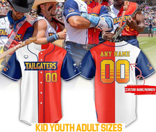 The Texas Tailgaters CUSTOM baseball jersey All sizes JJ6318 picture