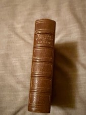 1916 Bartlett’s Familiar Quotations 10th Edition Leather Bound Book picture
