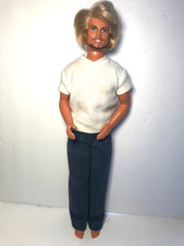 Vintage Mattel Barbie Shave N Style Ken Doll 1999 Blonde Hair Beard #23788 picture