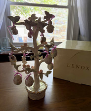 Lenox 2004 Easter Ornament Tree COMPLETE 12 Ornaments Original Box Porcelain picture