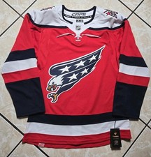 NWT Washington Capitals Red Alternate Fanatics Premium Authentic Jersey 44 $180 picture