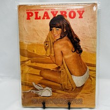 Vintage Playboy July 1969 magazine with centerfold intact picture
