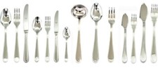 MEPRA Norma Flatware Set, 151 Piece Flatware Set Luxury  Retail $1750 picture
