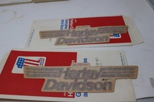 61908-81 NEW OEM HARLEY-DAVIDSON SHOVELHEAD AMF FXE GAS TANK DECALS PAIR picture