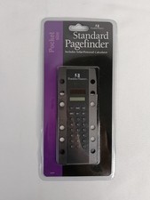 Vintage Franklin Planner Standard Pagefinder Pocket Size + Calculator 1999 / New picture