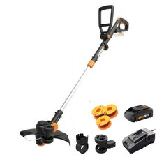 WORX WG170.2 GT 20V PowerShare CordlessTrimmer/Edger + 60 min quick charger picture