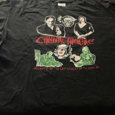 Vintage 1999 Chiller Theatre Horror Convention T-Shirt XXL Last Chiller 90s picture