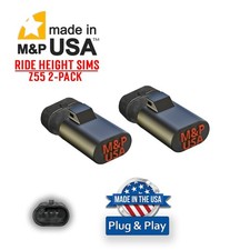 M&P USA GM Autoride Ride Height Sensor Simulator 2PC Z55 2005-13 Chevy Cadillac picture