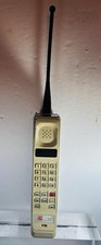 MOTOROLA THICK BRICK DYNATAC 8000M/ 1992/UTAH/beige-gray/NEW ANTENNA/TESTED picture