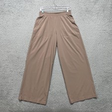 Lululemon Track Pants Womens 6 Brown Swift Wide Leg High Rise Woven W5FFBS picture