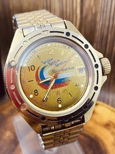 Watch Vostok Komandirskie Wostok Vintage Wristwatch USSR Rare Soviet #7919 picture