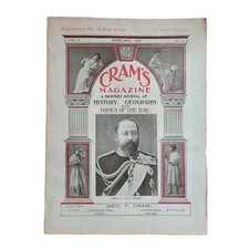 Antique Magazine CRAM'S February 1901 *Rare Find* Nice picture