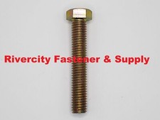 1/2-13 x 3 Tap Bolts Grade 8 Hex Head Screws 1/2x13x3 Full Thread 1/2x13 x 3