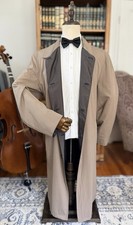 LNWOT CURRENT GRAIL 100% Finest Silk Brioni Reversible Coat 48R US (fits 46-50R) picture