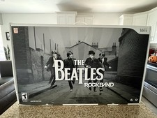 The Beatles:Rock Band-Limited Edition (Wii,2009) Excellent- Complete picture