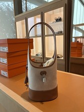 HERMÈS Petit Bel-il bag Beige & Brown Bucket picture