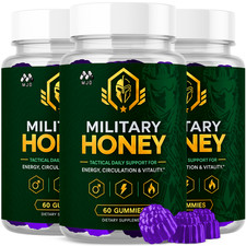Military Honey Gummys Advanced Male Health Support Supplement 180 Gummies picture