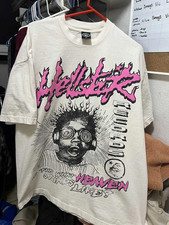 Hellstar Graphic T shirt White Short Sleeve Unisex Reprint Shirt Men Women picture