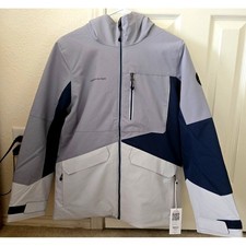 Obermeyer Waterproof Gage Ski Jacket Youth Large Moonstone NWT picture