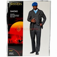 05009592 Spirit Halloween Adult Smoke Suit Costume - Sinners Size Varies picture
